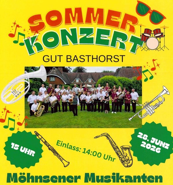 Bild vergr&ouml;&szlig;ern: Sommer Konzert Gut Basthorst